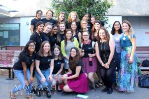 The MAD Debating Team in Sydney at Women's Debating Tournament