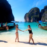 Maya Bay, Ko Phi Phi, Thailand. We couldn't survive too…